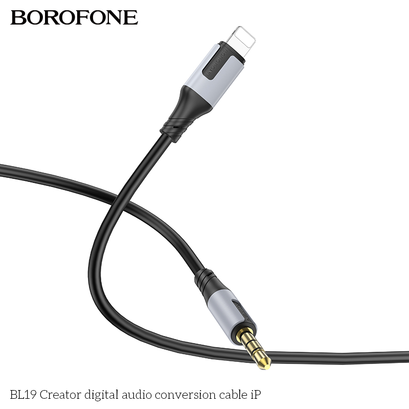 BOROFONE BL19 Creator Lightning to 3.5 mm audio cable NZ 3
